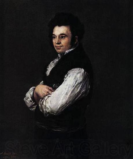 Francisco de Goya Portrat des Tiburcio Perez y Cuervo